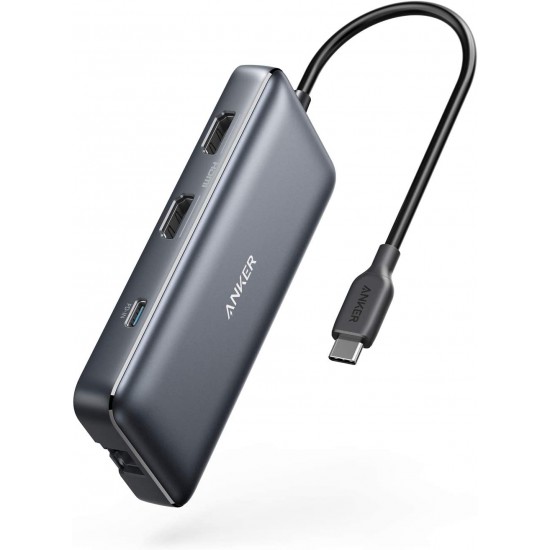 Anker PowerExpand 8-in- 1 10Gbps USB-C Hub B2B - UN (excluded CN, Europe) Gray A8383HA1