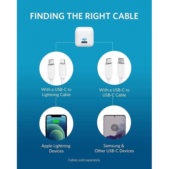 Anker PowerLine III Flow USB-C with Lightning Connector 6ft B2B - UN (excluded CN, Europe) White A8663H21