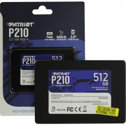 Patriot P210 512GB SATA3 2,5"  P210S512G25