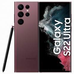 Samsung SM-S908 12GB 256GB 5G Galaxy S22 Ultra Dark Red IN000041285