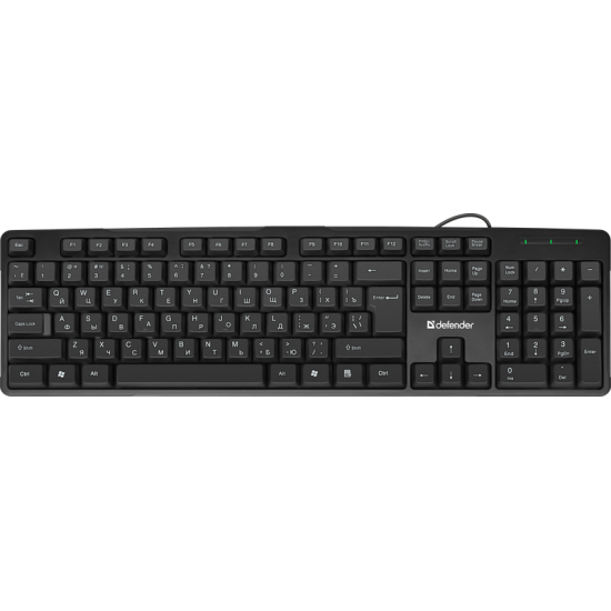 Wired keyboard DEFENDER Next HB-440 45440
