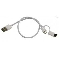 Xiaomi Mi 2-in-1 USB Cable (Micro USB to Type C) 30 cm (SJX01ZM)  SJV4083TY