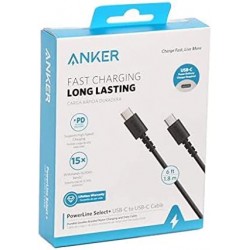 Anker PowerLine Select+ USB-C to USB 2.0 Cable B2B - UN (excluded CN, Europe) Black A8022H11